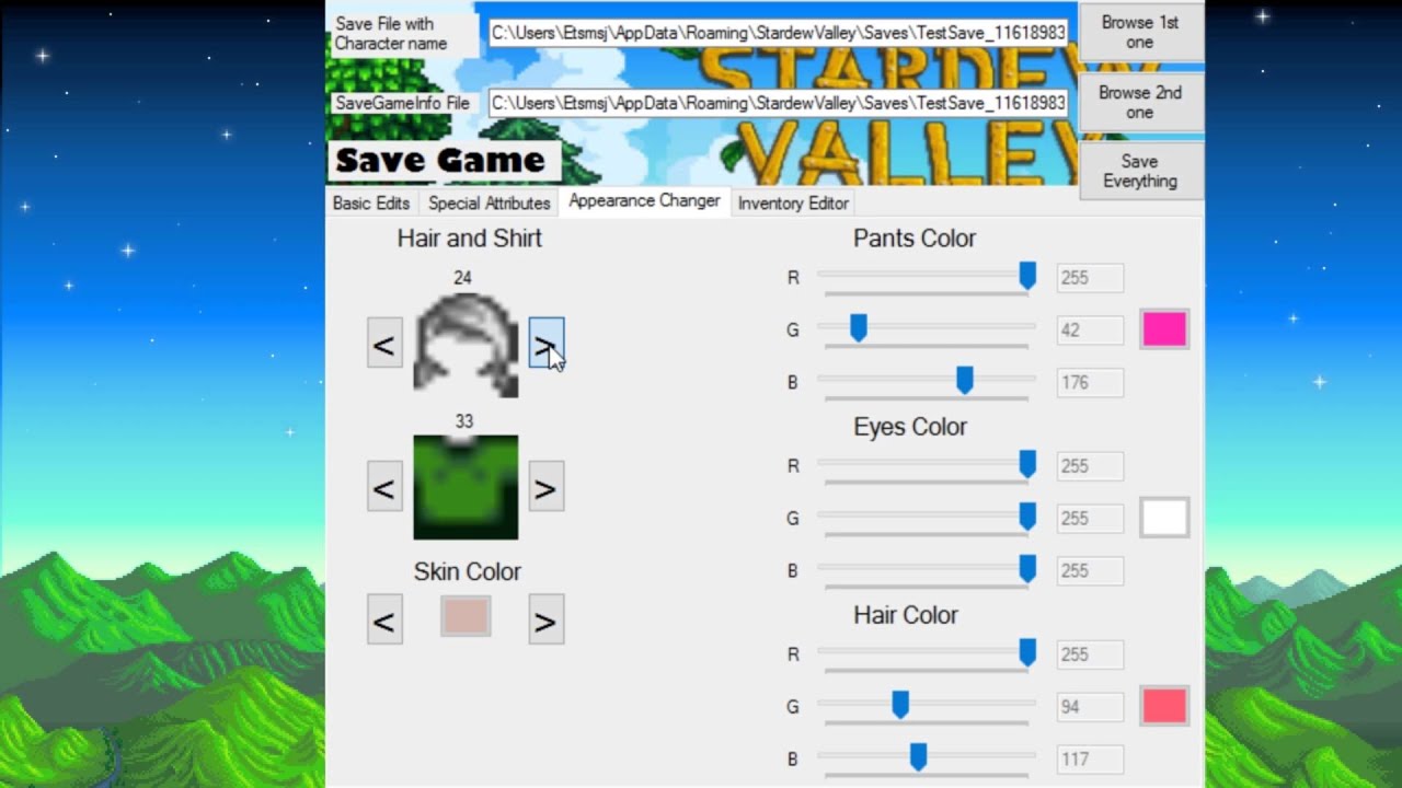 stardew valley save editor 10.0